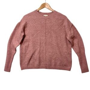 Legendary Outfitters Pink Textured‎ Crew Neck Long Sleeve Sweater Women's S/CH